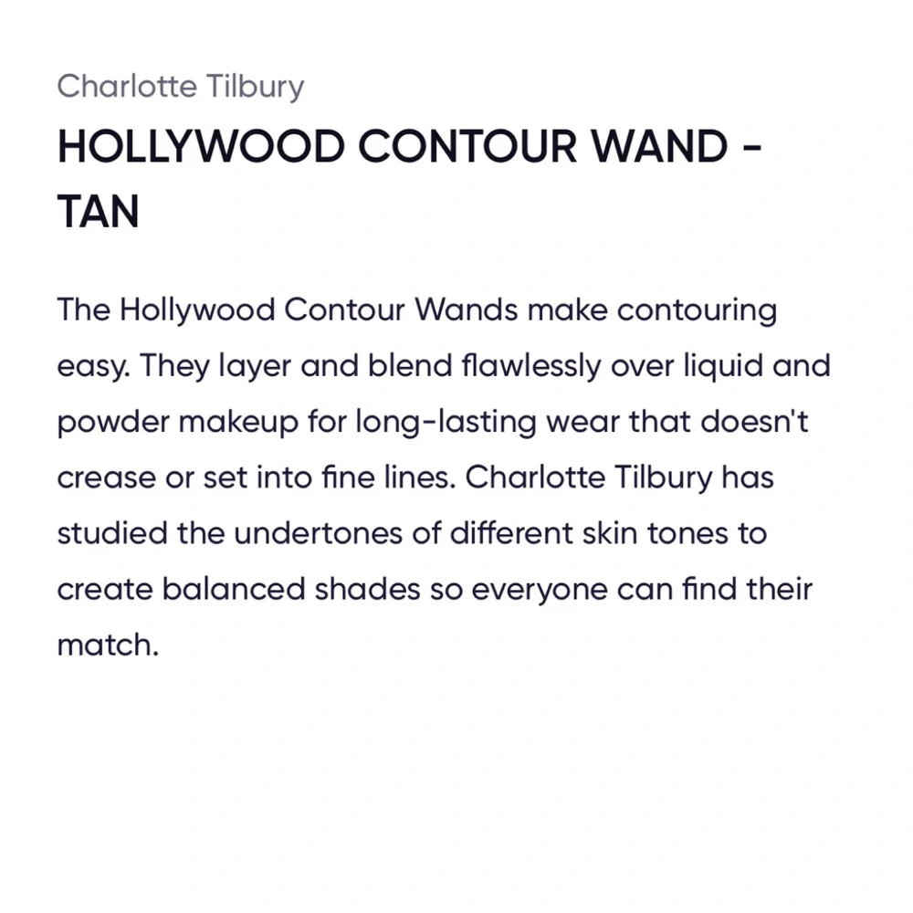 Charlotte Tilbury Contour Wand